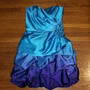 Ombre Party Dress